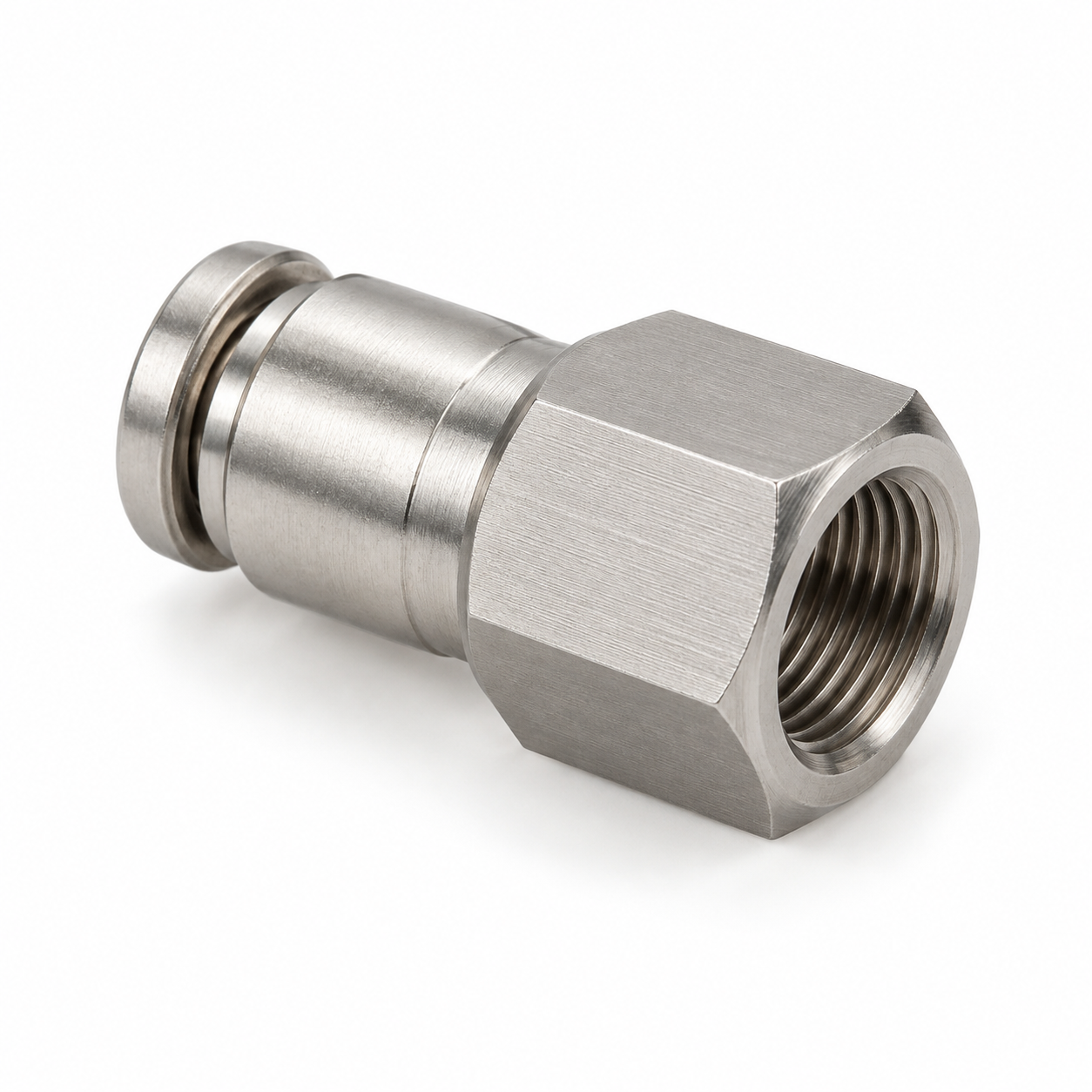 PCF — Straight Female Connector