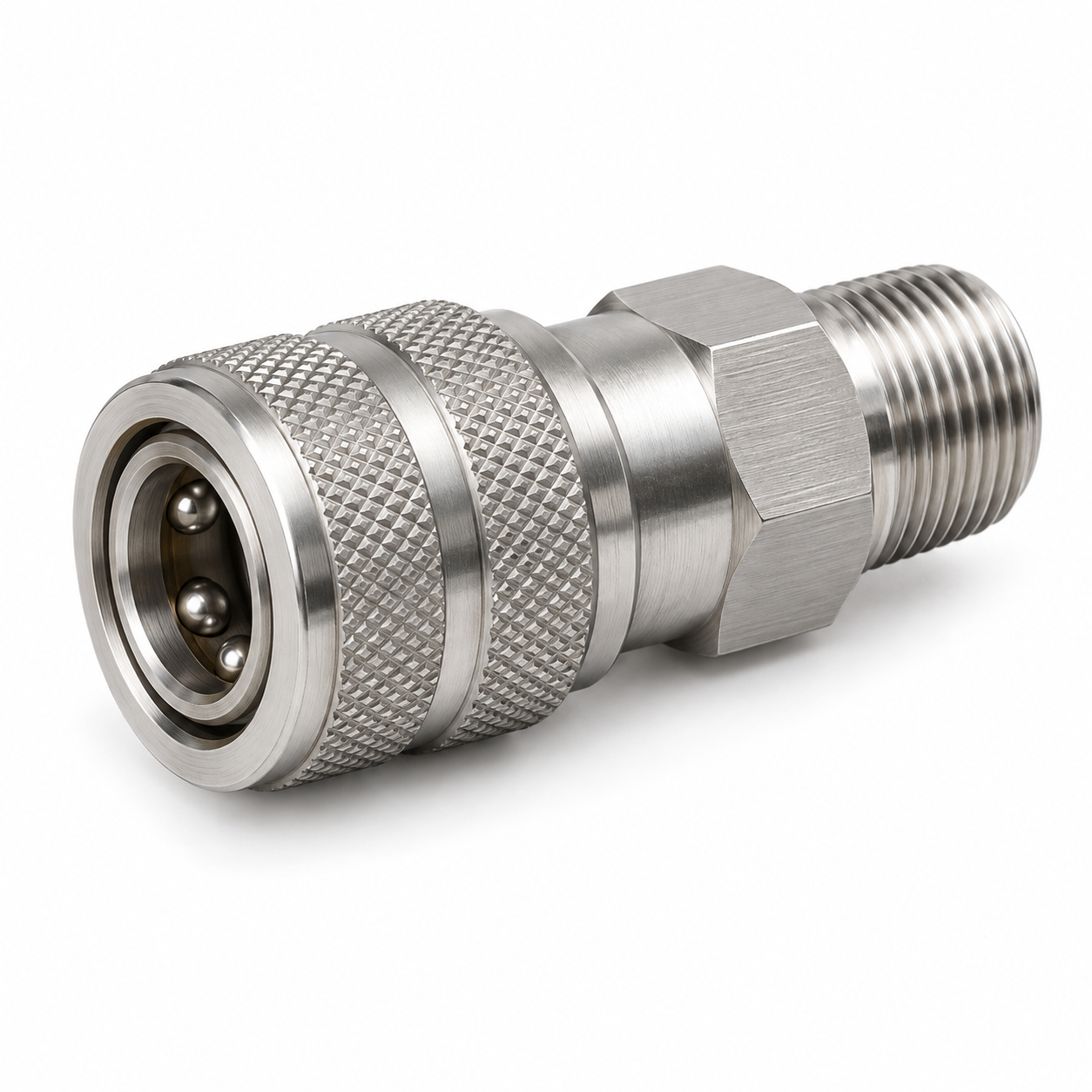 PM-QC — Quick Coupler Socket Male Thread