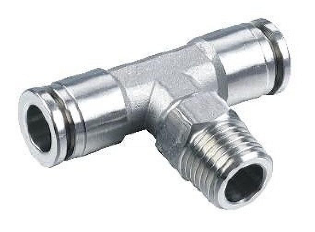 PB — Tee Male Connector (Branch Tee)