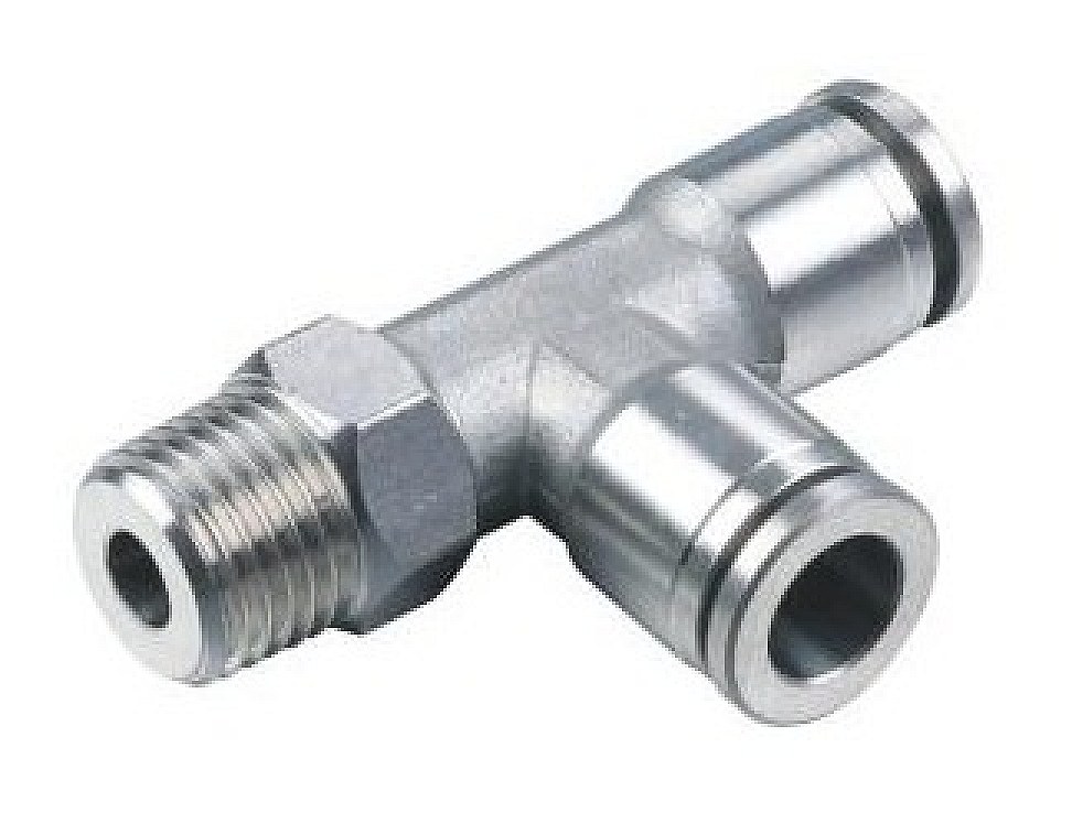 PD — Side-Thread Tee Male Connector